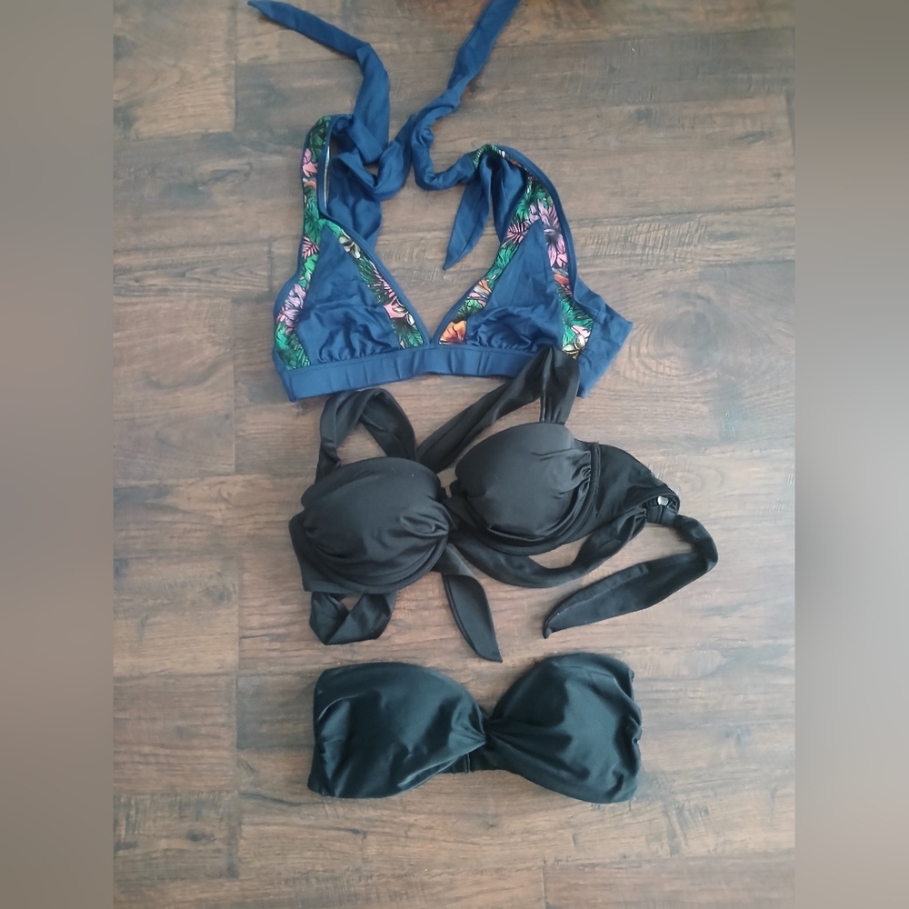 Bundle of 3 bikini tops, VS, Venus, Aerie